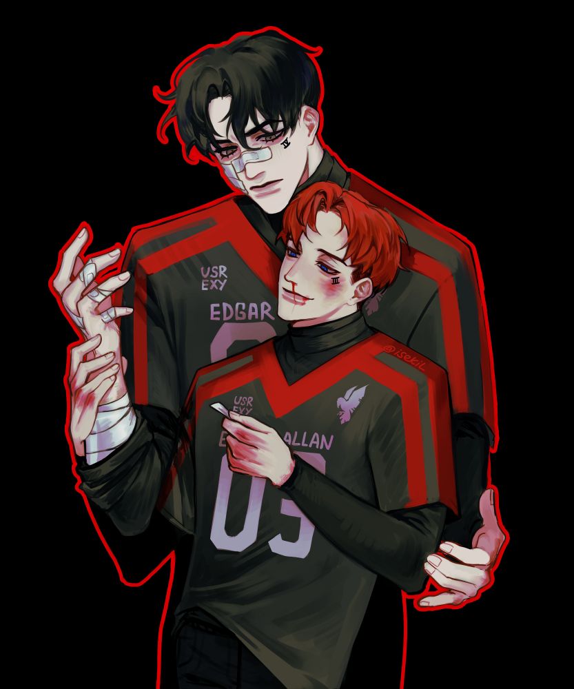 Neil Josten and Jean Moreau from "All For the Game" series