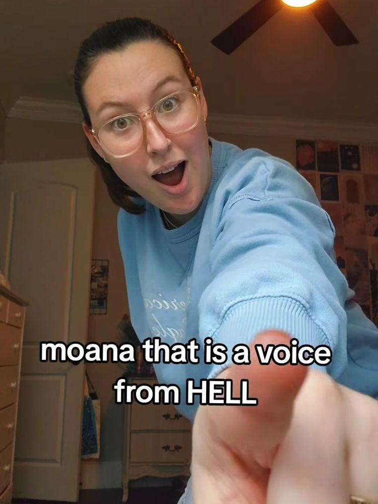 Moana that is a voice from HELL