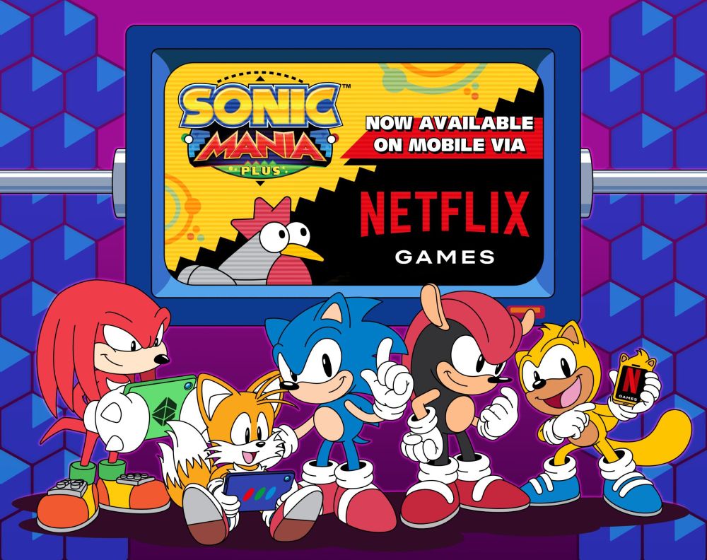 Sonic Mania Plus Now Available on Netflix Games