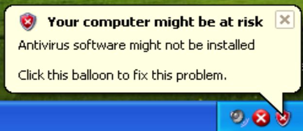 Windows XP bubble: Your computer might be at risk