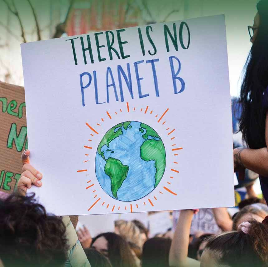 There is not planet B protest sign