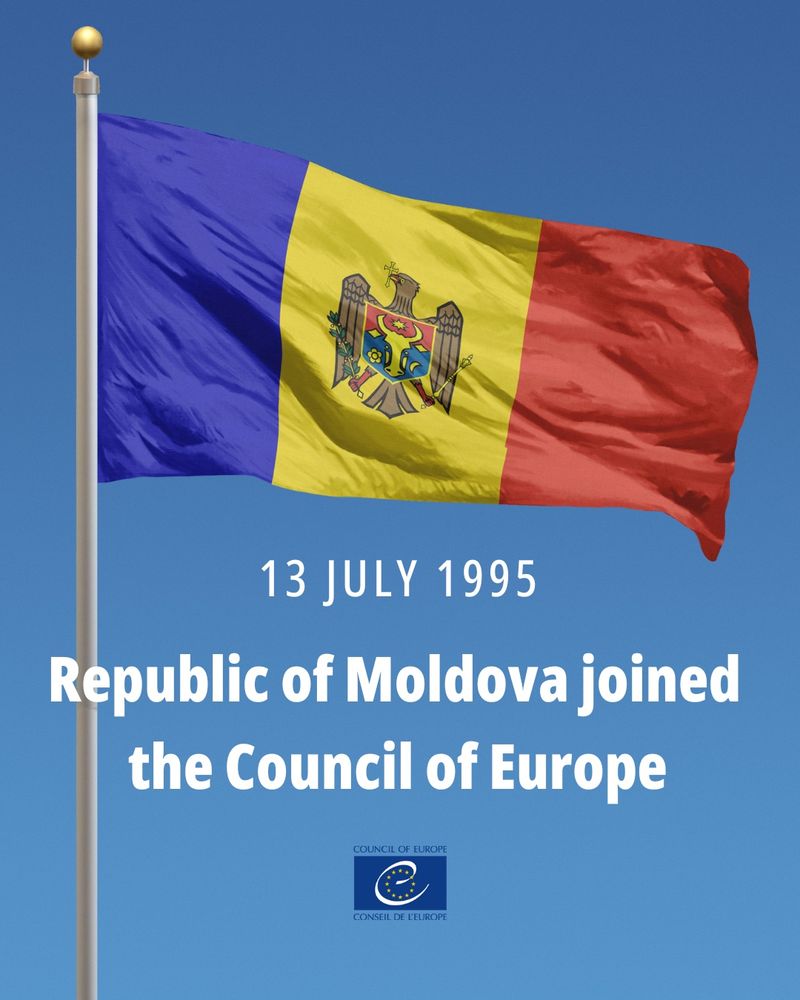 13 July 1995

Republic of Moldova joined the Council of Europe 