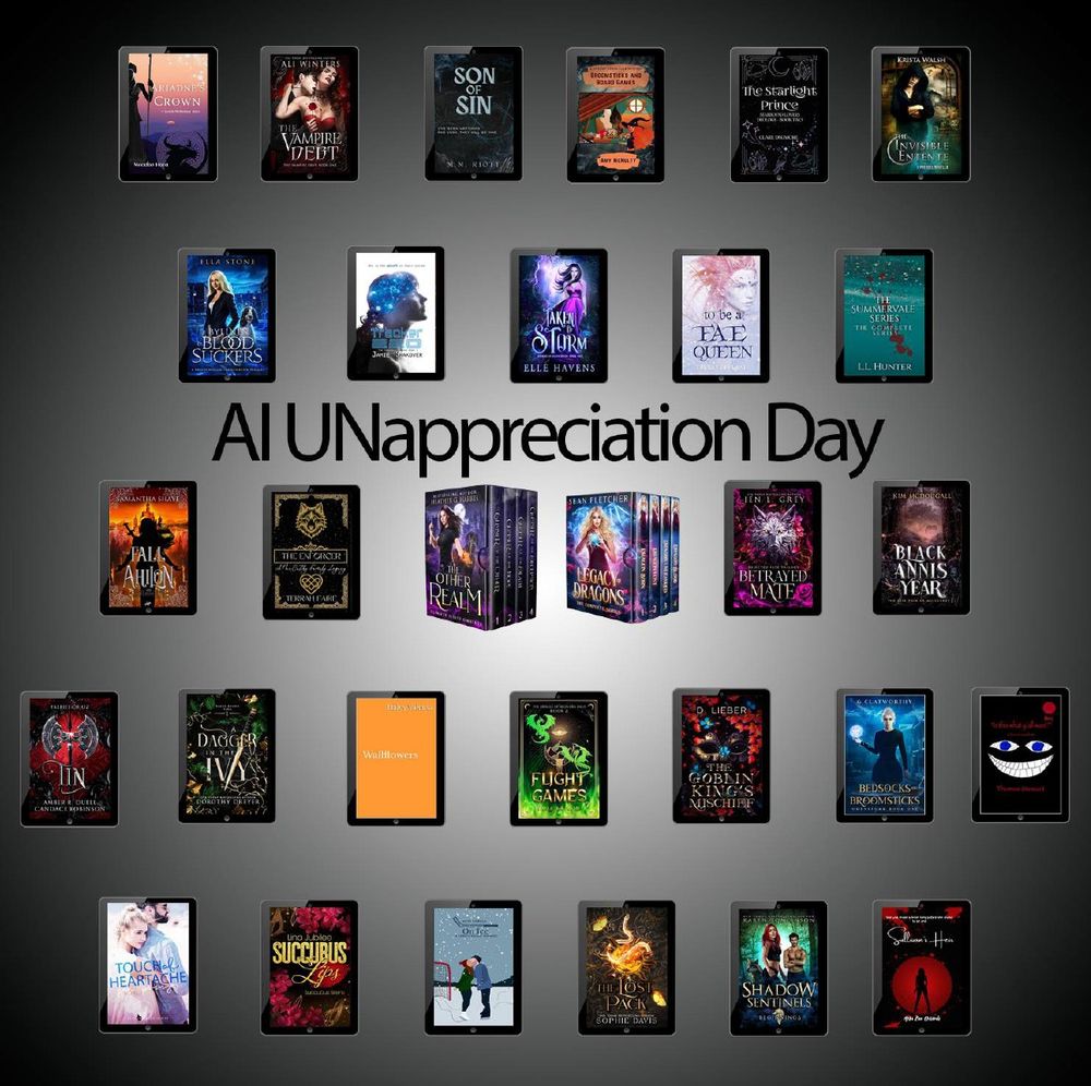 AI UNappreciation Day includes 30 titles.