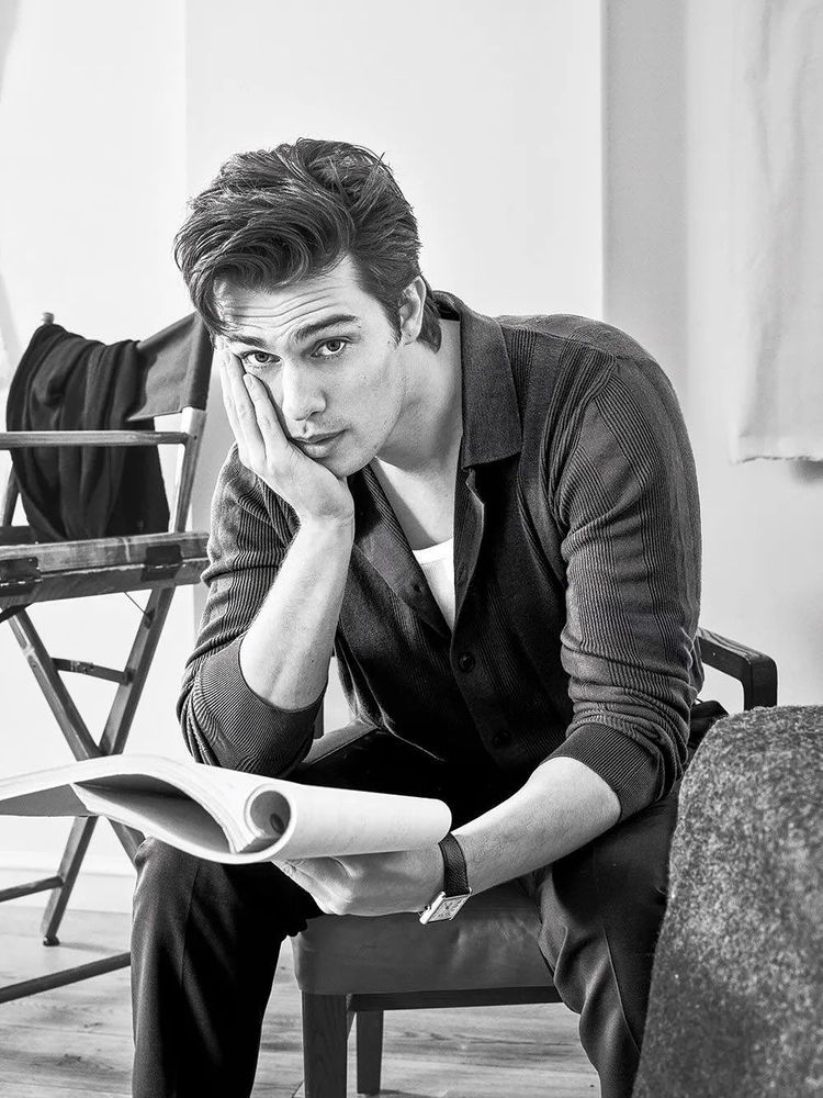 Nicholas Galitzine for The Hollywood Reporter’s Drama Actor Roundtable, June 5, 2024. Photo by Beau Grealy.