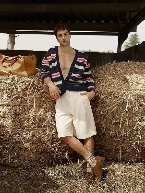 Agustín Della Corte for Folie Magazine. Photos by Adrian Nucelaar.