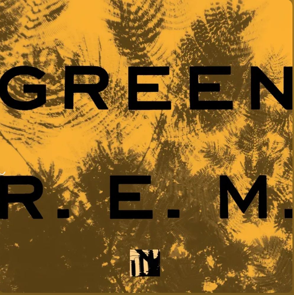The cover of the album “Green” by R.E.M.