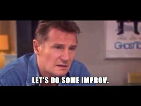 LIAM NEESON | Improvisational Comedy | Life's Too Short