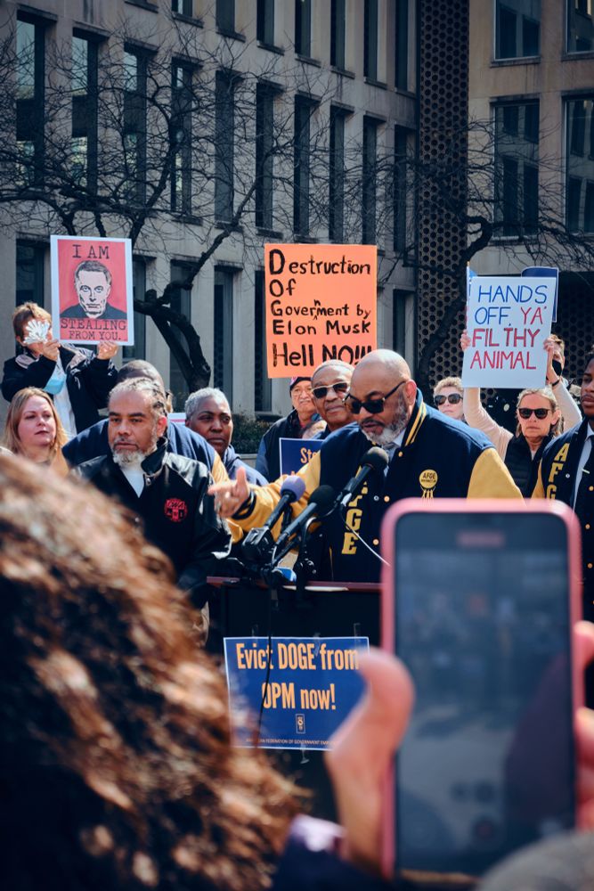 Crowd picture for speaker against doge