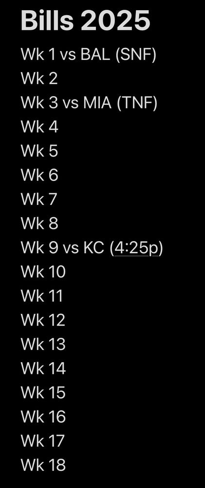 Bills 2025