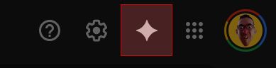 The same, only now the star is highlighted by a red box, thanks to uBlock's Element Picker Mode