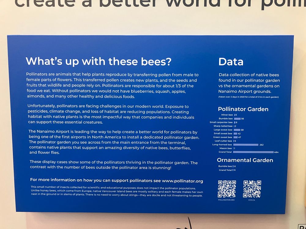 Close up of information plaque
