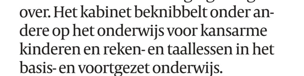 Weet wat je gestemd hebt. #kansengelijkheid #kansongelijkheid #onderwijs 