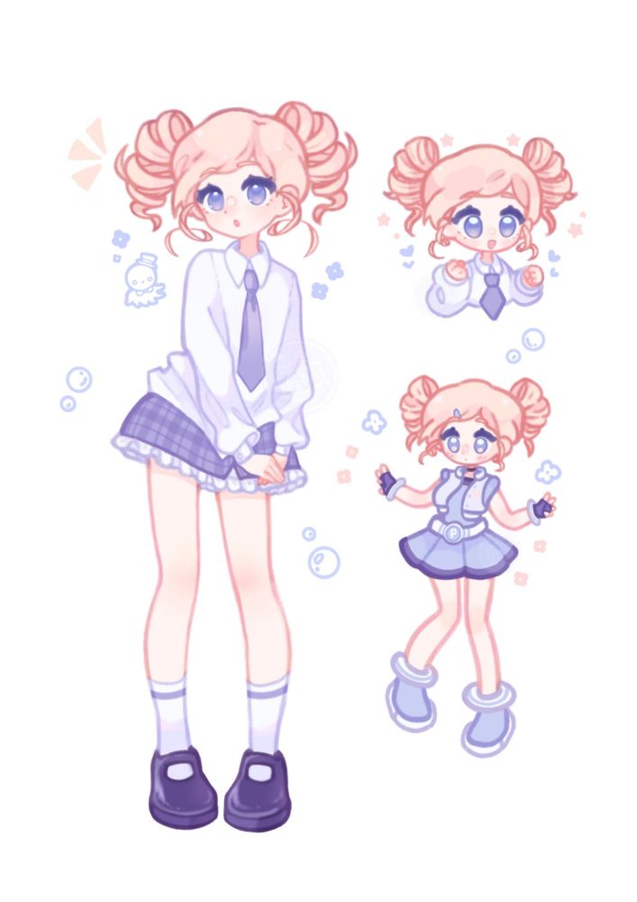 bubbles of "powerpuff girls z"