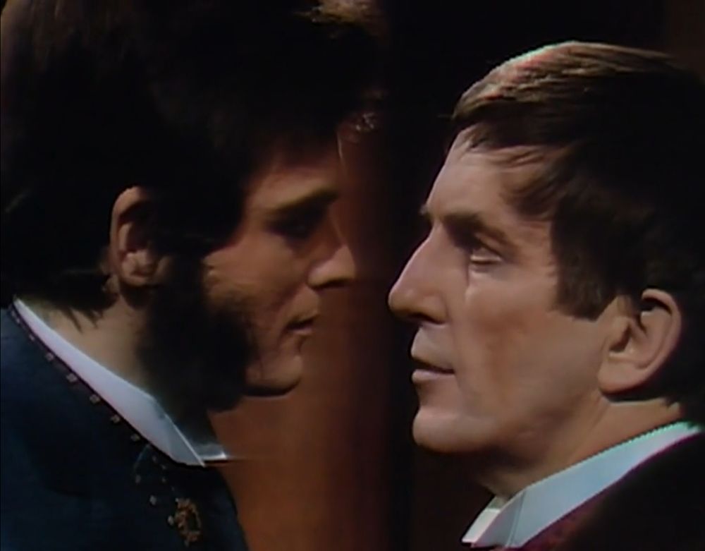 Quentin and Barnabas totally about to take the Smooch Express to Tonsiltown 