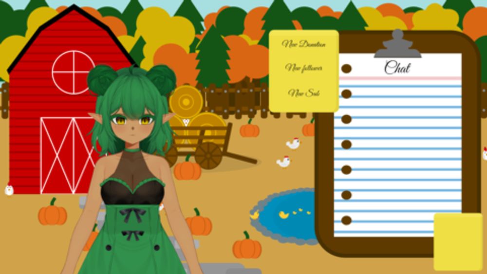 Autumn based vtuber assets  - Cammy's Ko-fi Shop