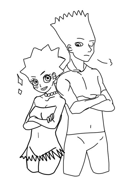 Bart and Lisa The Simpsons
#BartSimpsons #LisaSimpsons #TheSimpsons