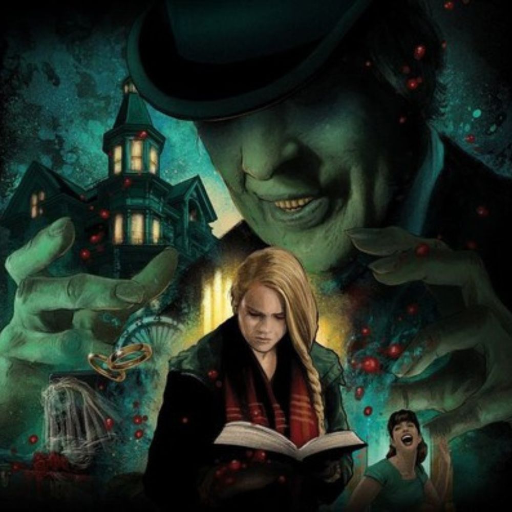 The Mortuary Collection movie poster. It features Clancy Brown looking wickedly cool.