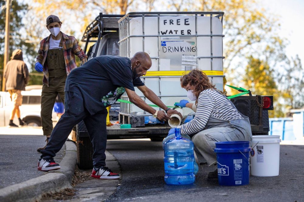 How Asheville residents survive without running water, weeks after Helene