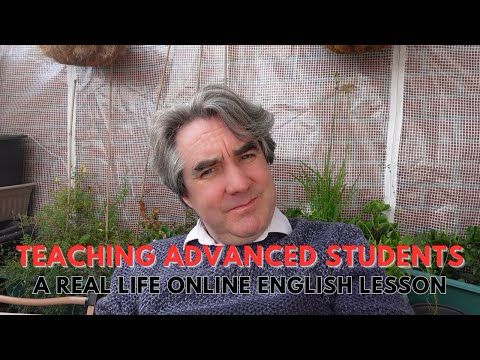 How To Teach an Advanced English Learner Online
