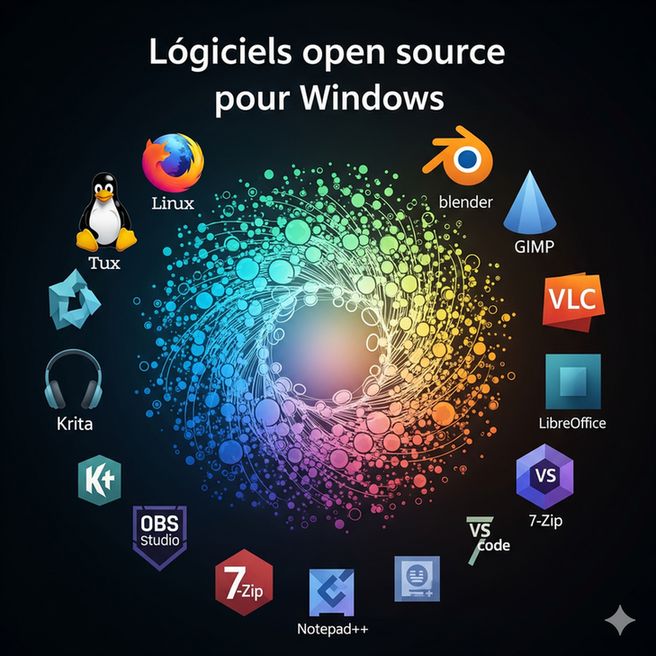 Logiciels open source pour Windows