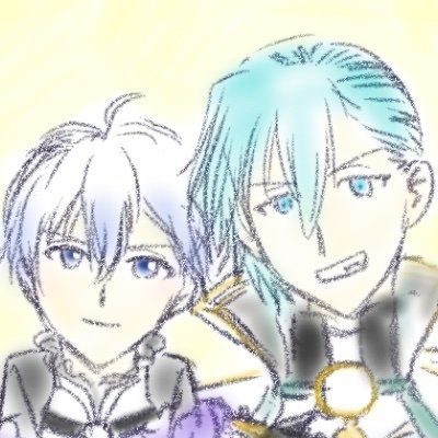 下のアイコン画像の環とそーちゃん。