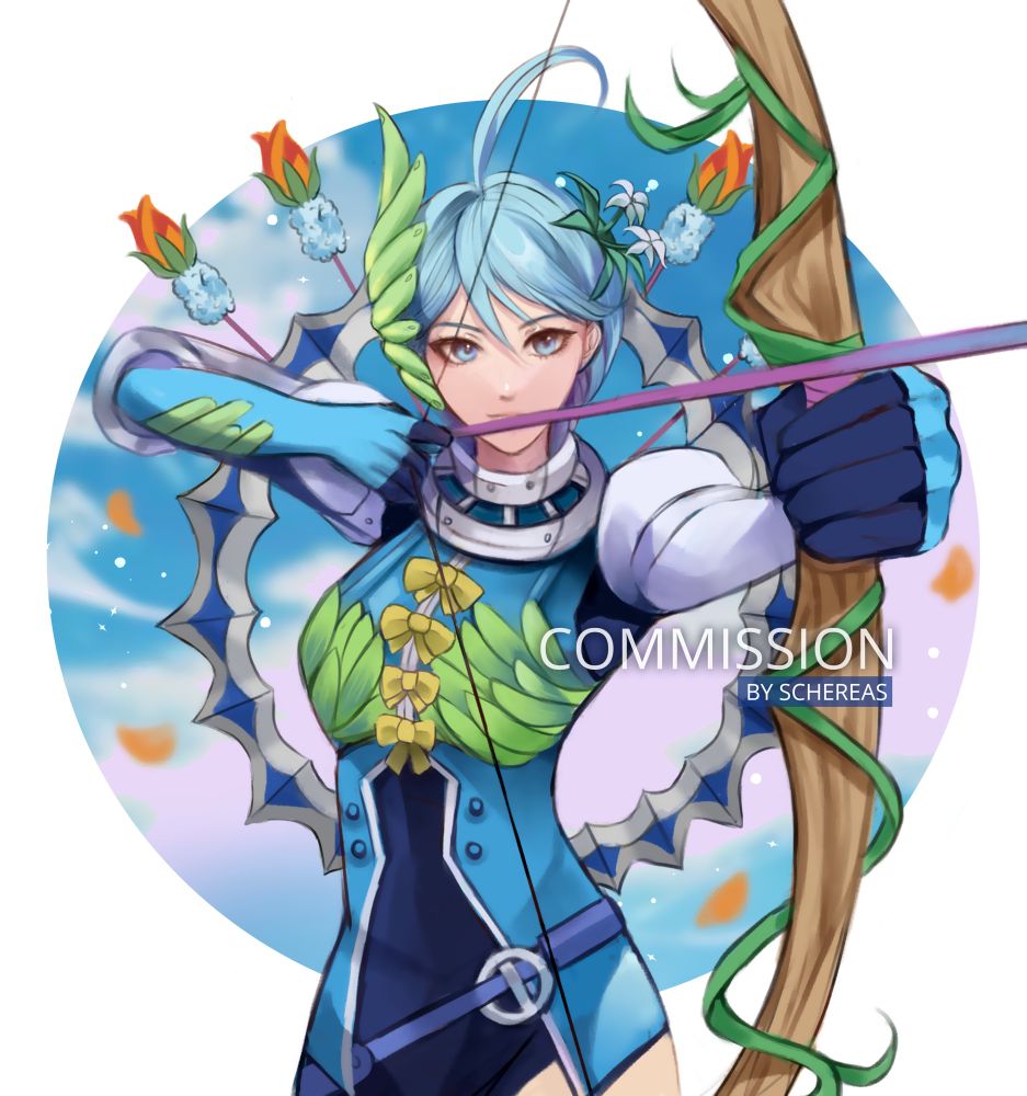 Halfbody commission of Eleonora Yumizuru from Tokyo Mirage Sessions #FE in her carnage form