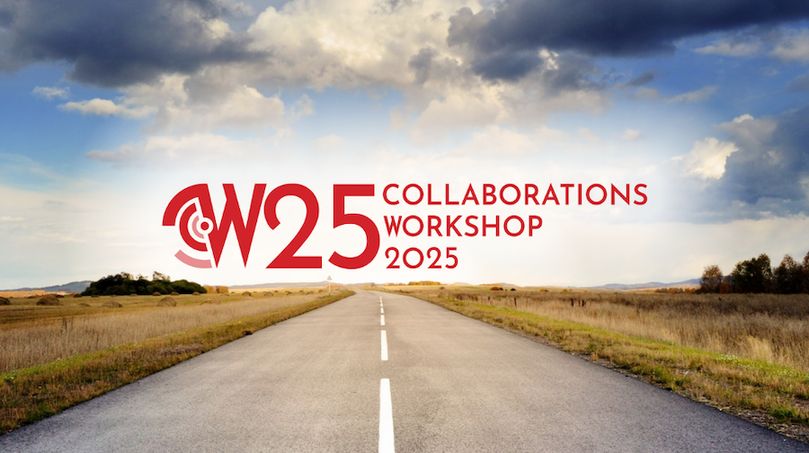 CW25 logo, a road heading ahead