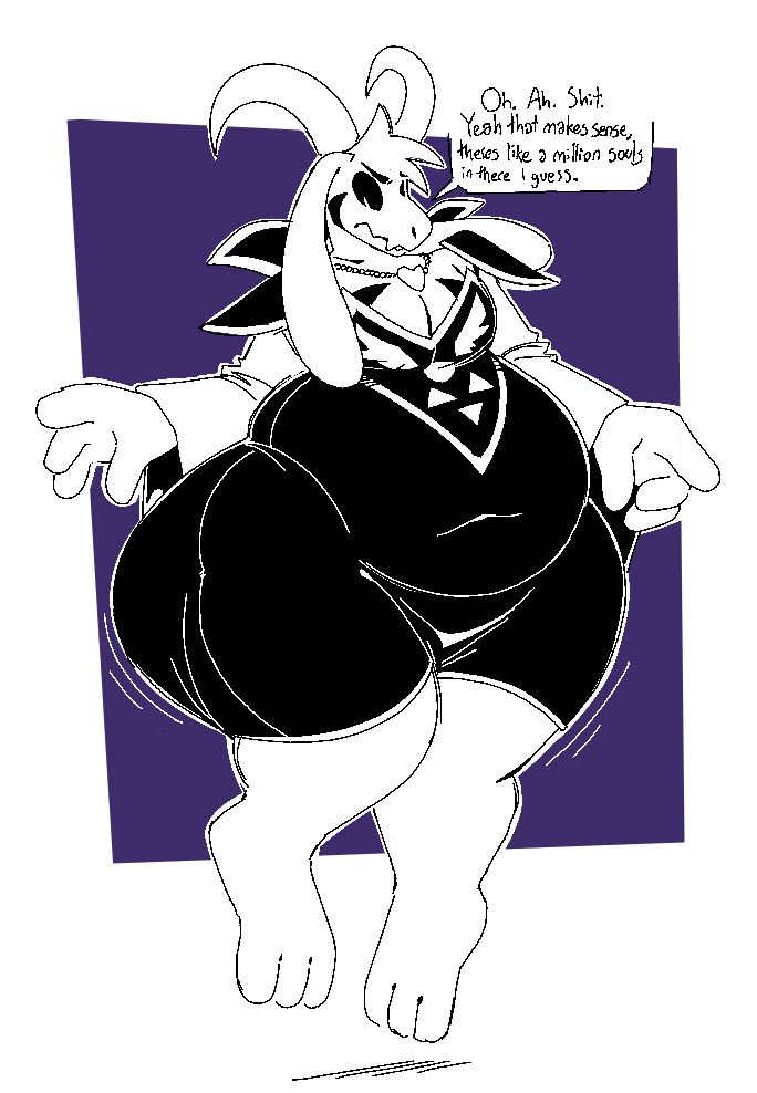 Final Boss Asriel but like. Softer all around