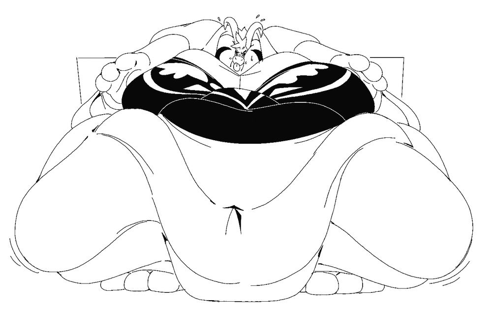 Asriel but really really really weighty