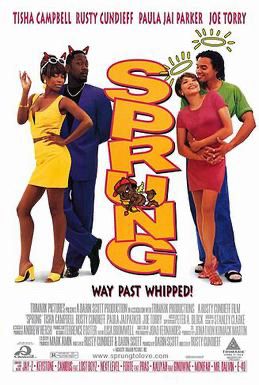 Official movie poster for the film “Sprung”