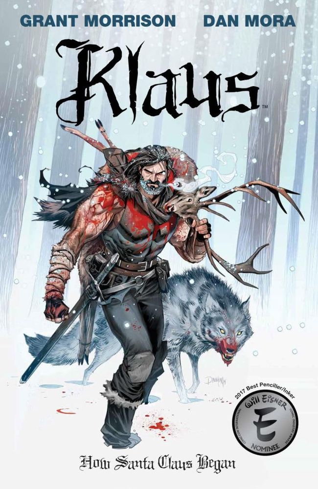 Cover art for the trade paperback of Klaus Volume 1: How Santa Claus began by Grant Morrison and Dan Mora