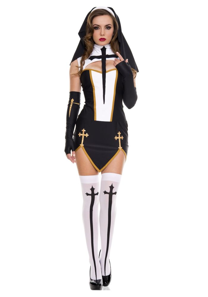 Sexy nun costume