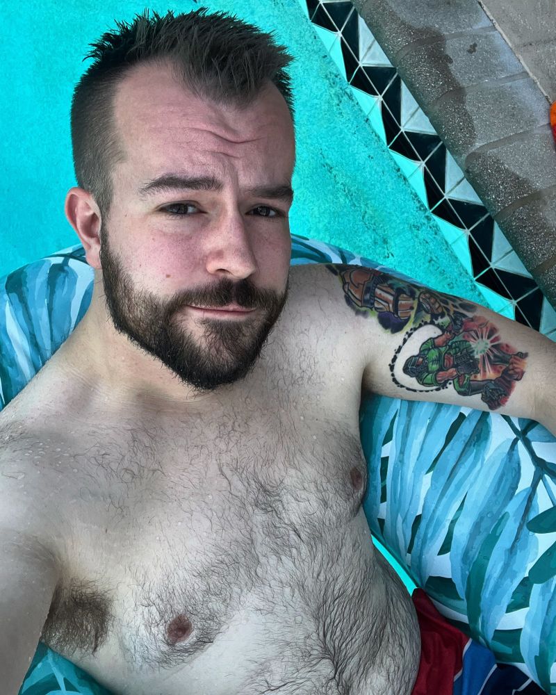 Man working angles with the camera. 😂