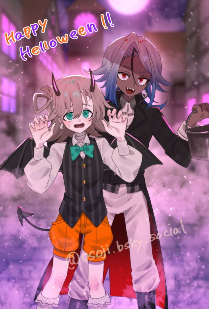 OCのリーヴとベリス