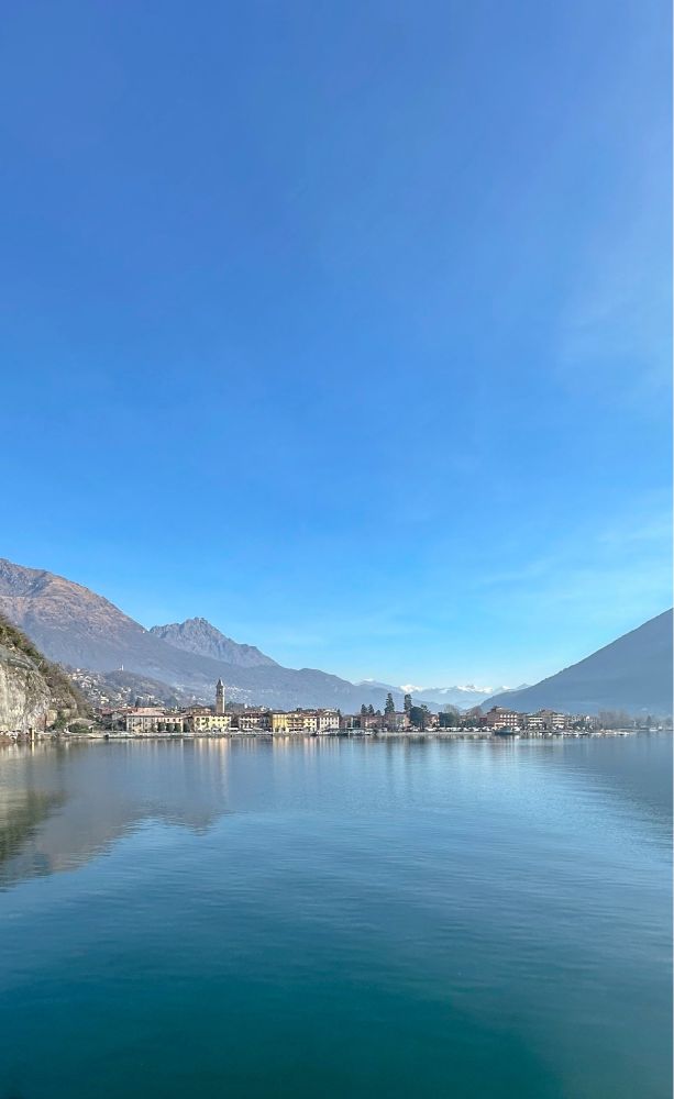 Herrlicher Blick auf 📍Porlezza 🇮🇹
