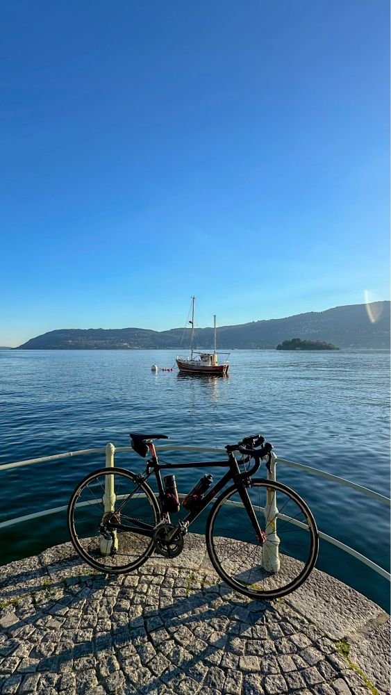Mein Erlkönig-Rennrad in 📍Verbania-Pallanza 🇮🇹