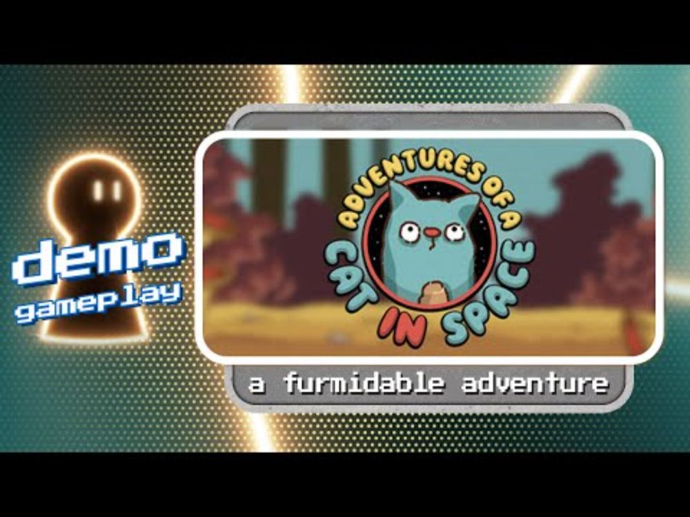 Adventures of a cat in space demo gameplay | A 'furmidable' adventure!