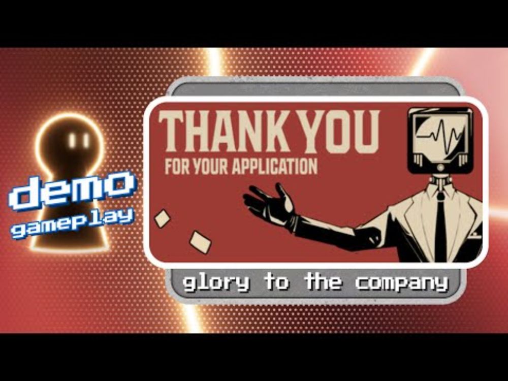 Thank you for your application demo gameplay | Glory to the company! 📝