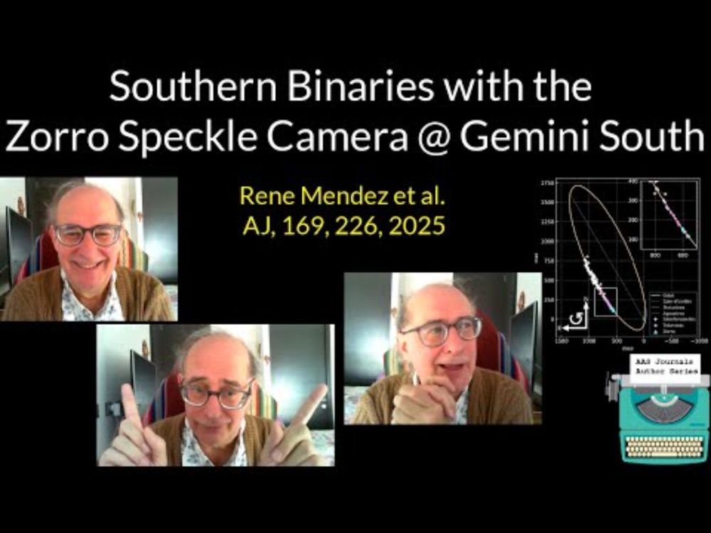 AAS Journal Author Series: Rene Mendez on 2025AJ....169..226M