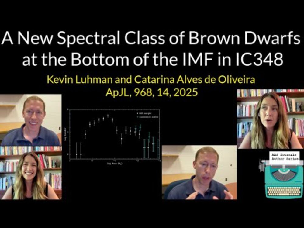 AAS Journal Author Series: Kevin Luhman and Catarina Alves de Oliveira on 2025ApJ...986L..14L