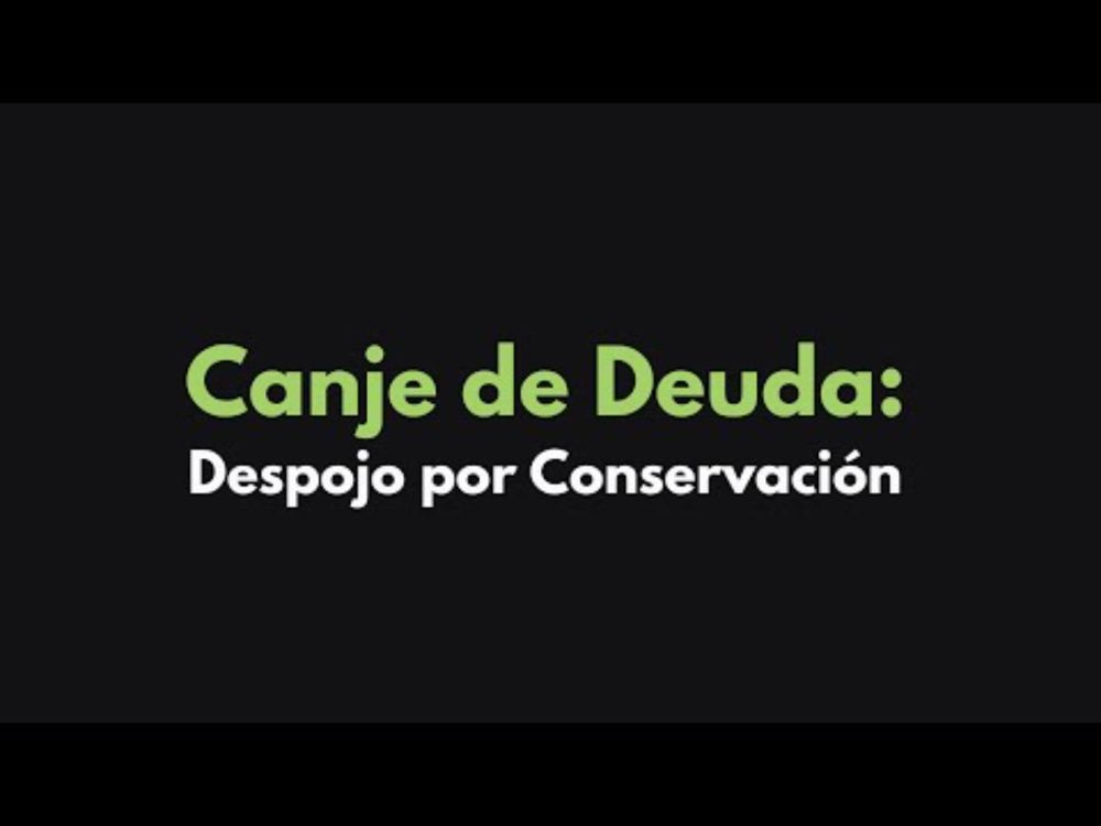 CANJE DE DEUDA:  DESPOJO POR CONSERVACIÓN