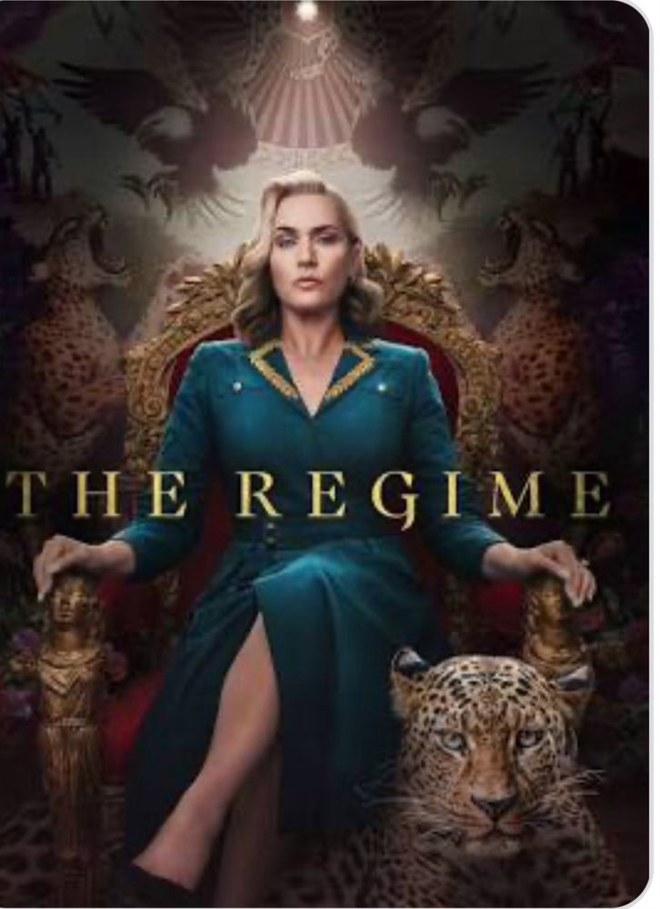 Playbill of Kate Winslet’s looney authoritarian character in The Regime.