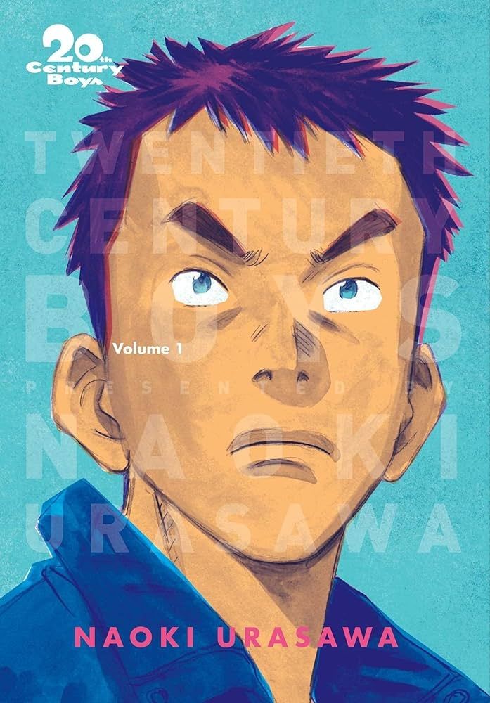 The cover of Naoki Urasawa's 20th Century Boys vol 1.