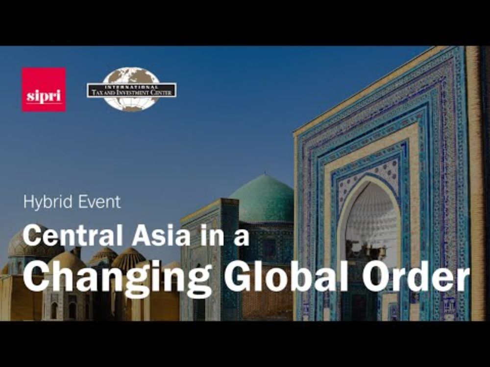 Central Asia in a Changing Global Order
