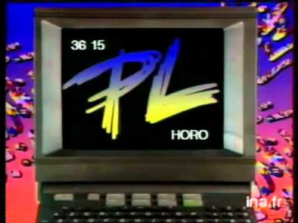 Pub Minitel 3615 pl horo