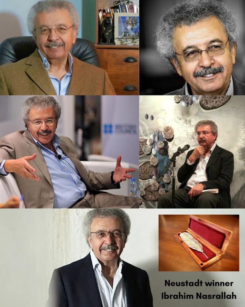 Photos of Ibrahim Nasrallah, 2025 Neustadt winner.