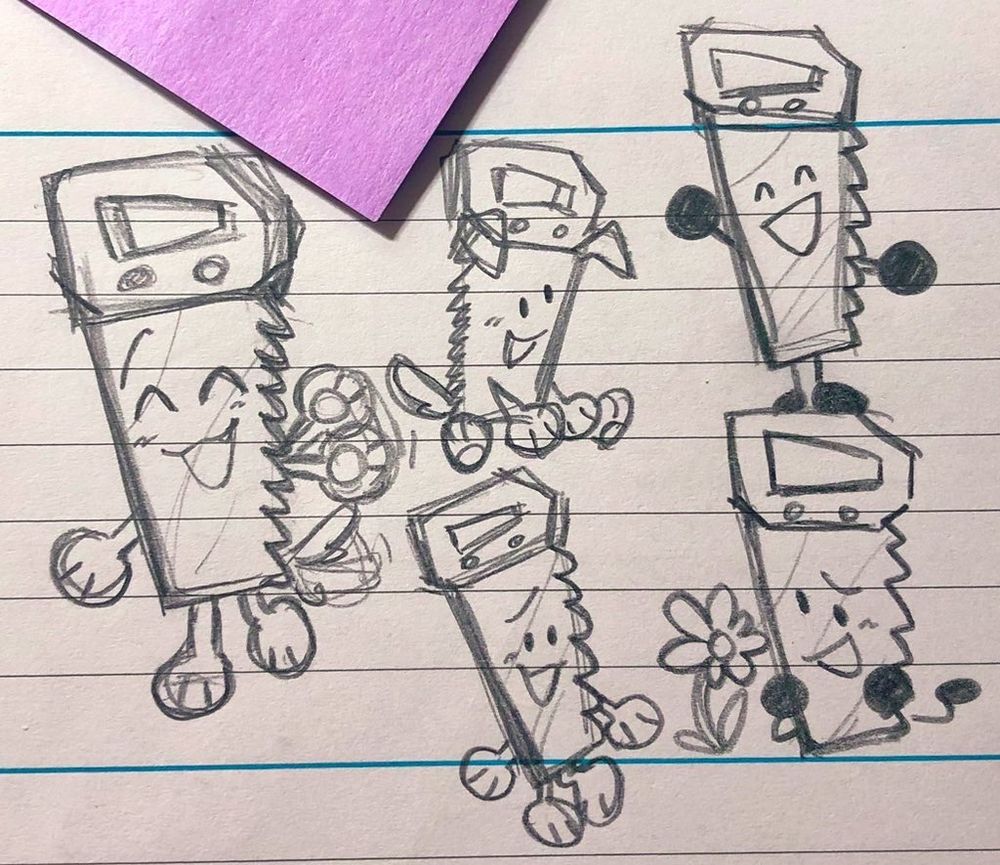 Doodles of Saw.