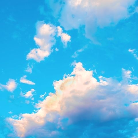 Image of blue skies. Interestingly identical to this app's logo