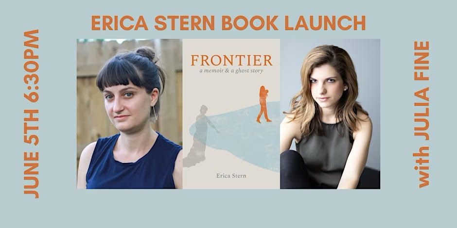promotional flyer with essential info for this event -- 6/5, 6:30, Volumes Book Cafe