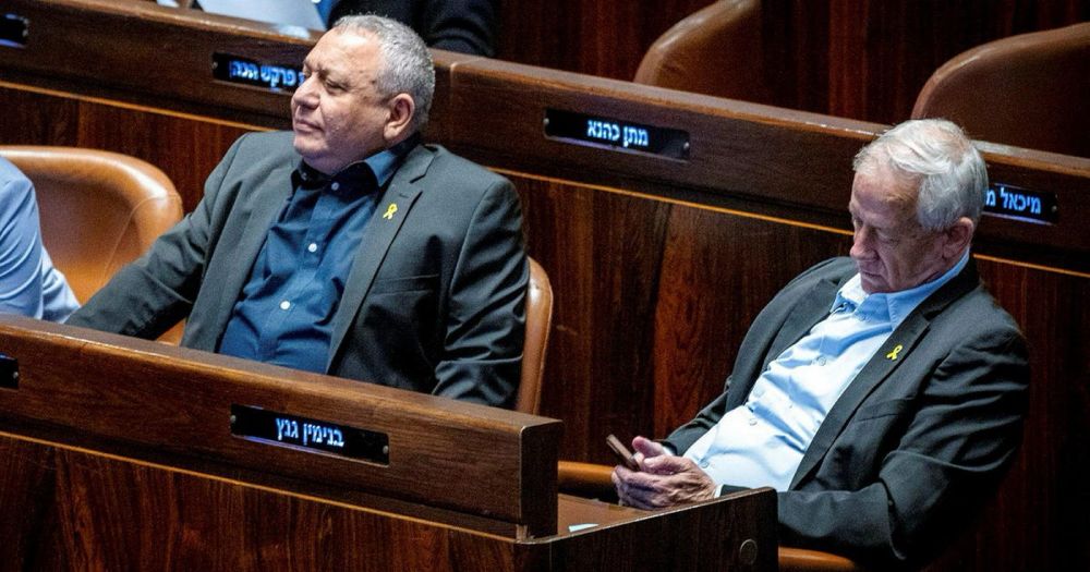 With Gantz's backing, Israel's parliament passes resolution opposing Palestinian statehood